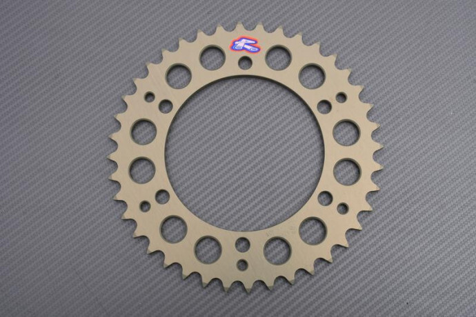 Couronne Renthal Ultra Light 40 Dents 520 pour Moto Kawasaki BSB Team