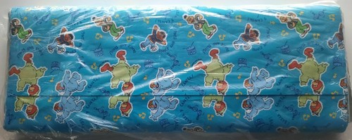 SESAME STREET DANCE & SING COTTON FABRIC 15 Yards By SPECTRIX - VINTAGE - NEW - Picture 3 of 5
