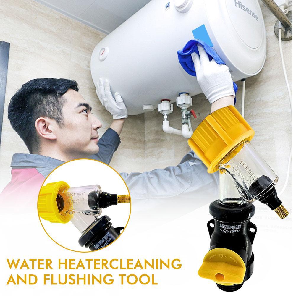 Calentador de agua herramienta de lavado, enjuague, drene y limpie calentadores de agua ~