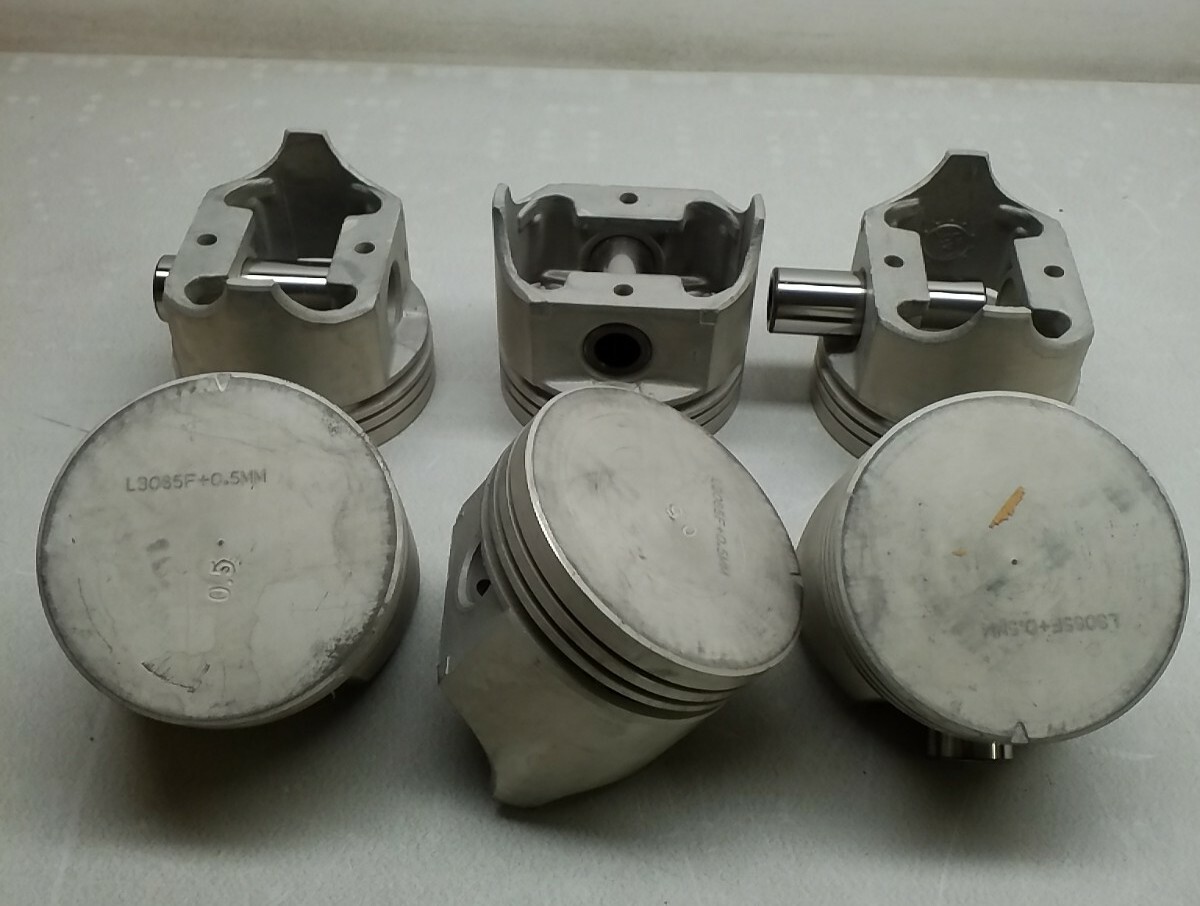 464P TRW Automotive Piston Set .50mm 6 Pistons Made In USA eBay