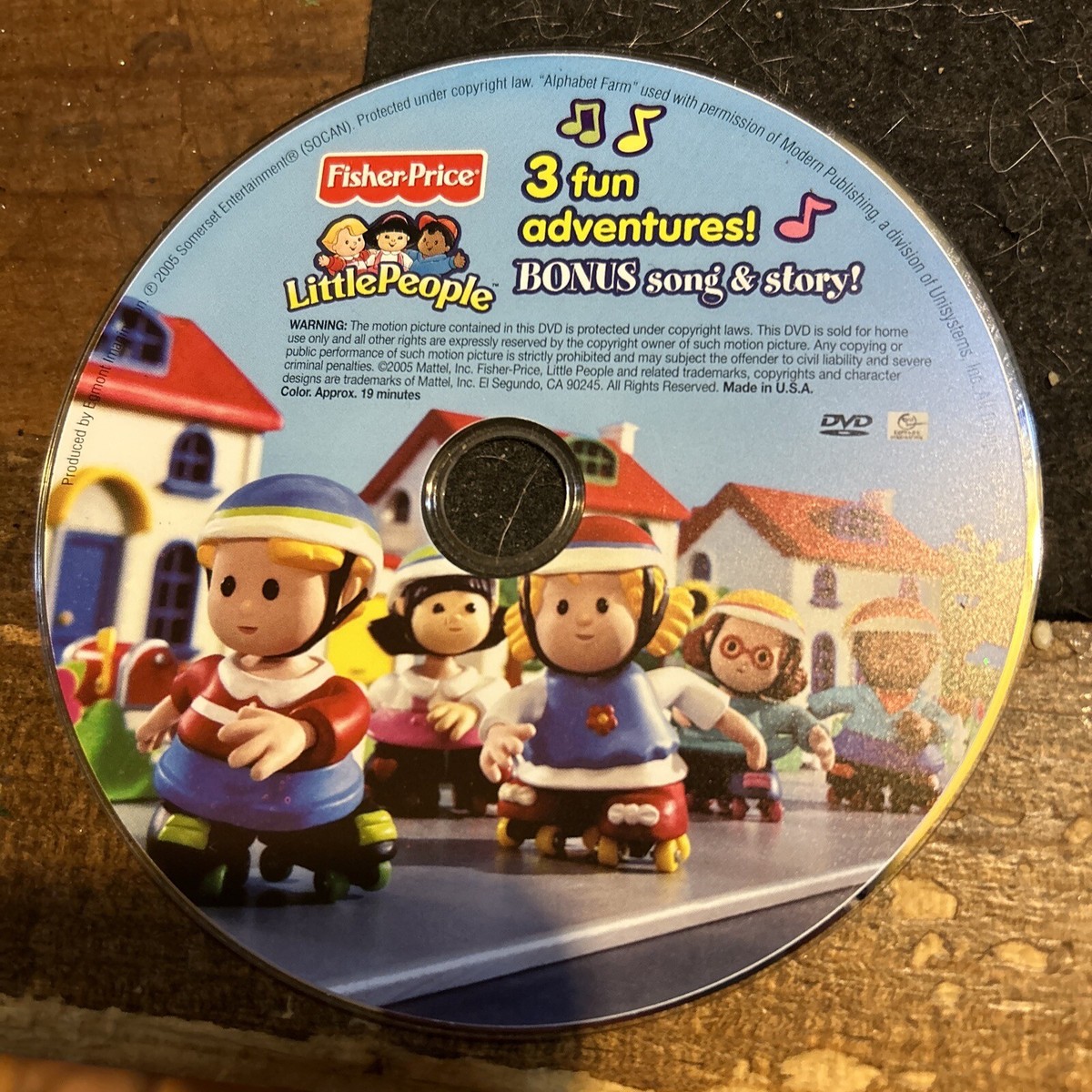 Fisher Price Little People DVD 3 Fun Adventures | eBay