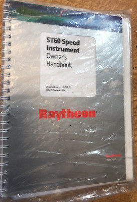Raytheon ST60 Speed Instrument Besitzer Handbuch
