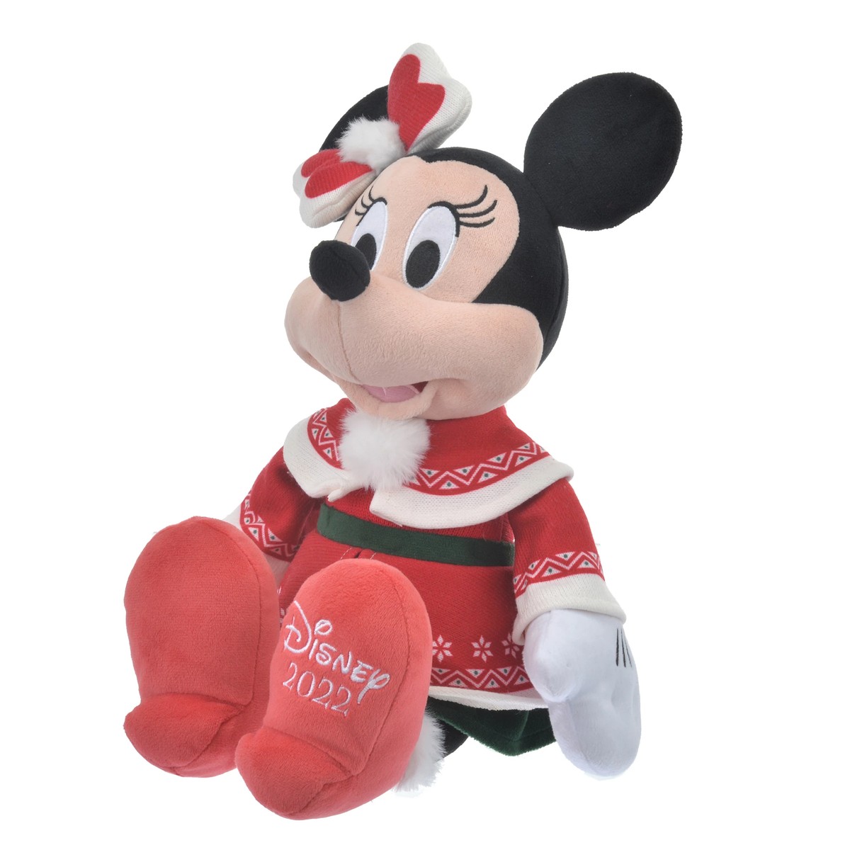 Disney Minnie Plush doll Christmas 2022 NEW Japan Disney Store