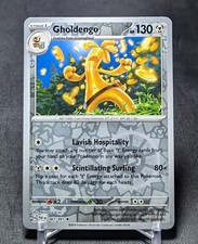 Gholdengo Rare Reverse Holo Metal 2024 PALDEAN FATES Pokemon TCG Card 067/091
