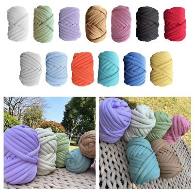 250G Chunky Yarn Arm Knit Yarn Bulky Yarn Jumbo Tubular Yarn for