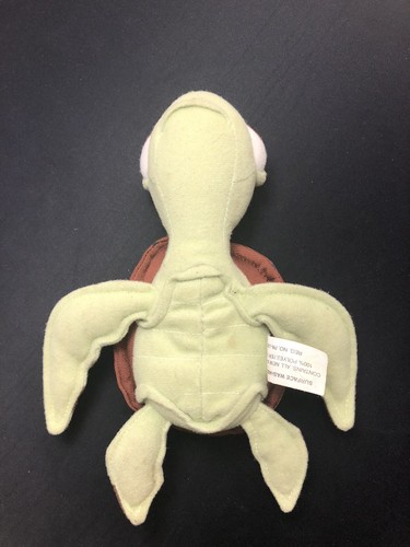 Disney Store Minu Bean Bag 6” Squirt With Tag A Finding Nemo Plush Sea Turtle - Picture 18 of 24