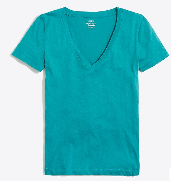 j crew featherweight slub cotton