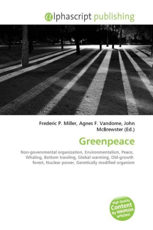Frederic P. Miller (u. A.) | Greenpeace | Taschenbuch | Englisch