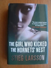 Stieg Larsson Girl who Kicked Hornet's Nest 1st UK HC Near fine / Good