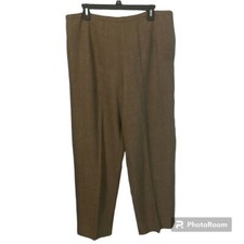 Tweed Brown Vintage Trousers Women L - XL