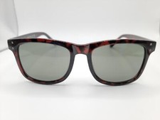 Kenneth Cole Reaction KC1401 Brown Tort Sunglasses Black Tint Lens 53 18-140