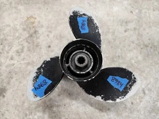 ALUMINUM 10 3/8" X 13P MERCURY BLACK MAX PROP, 48-19640A40 13P, 10 SPLINE, P8984