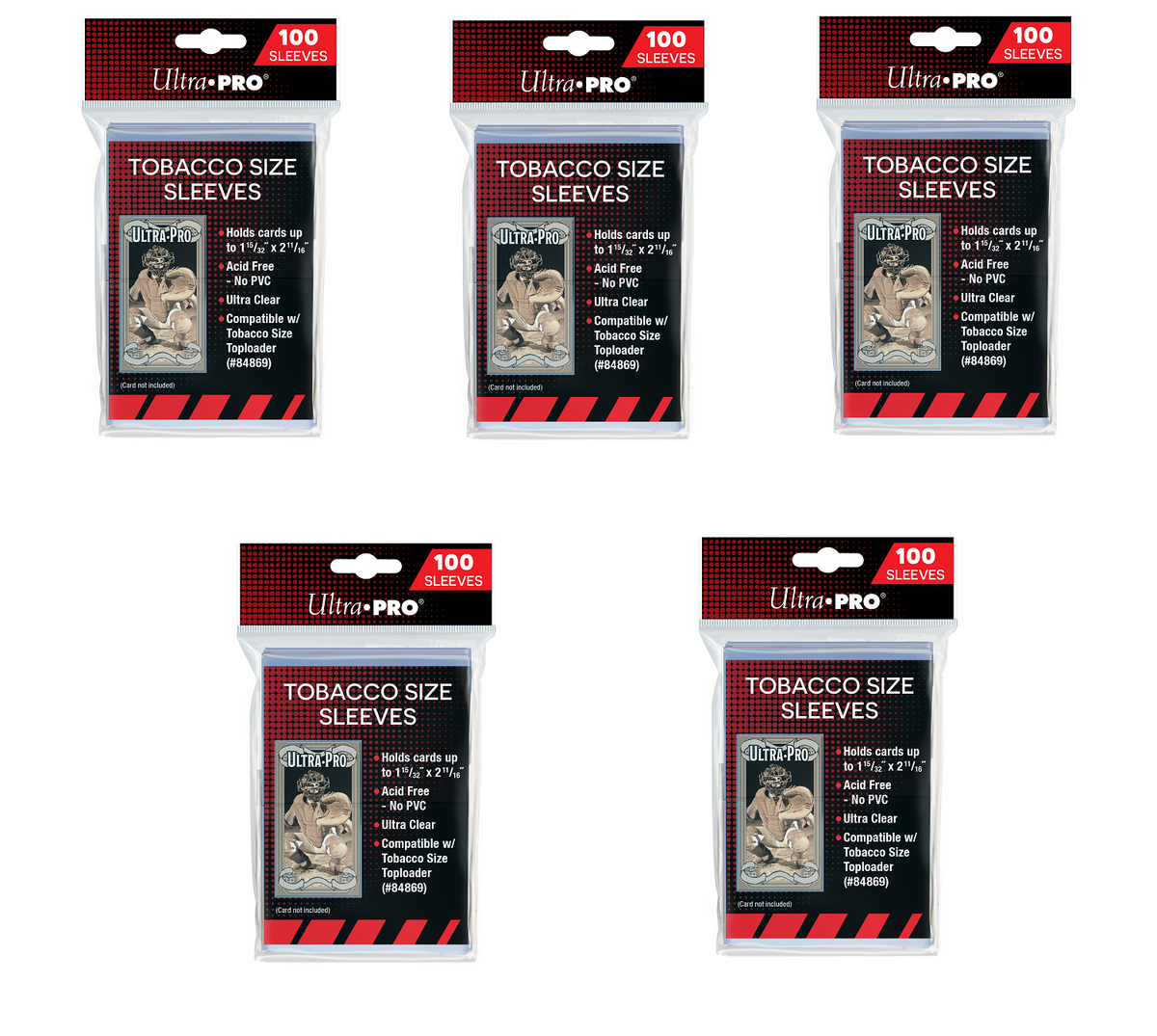 ultra pro tobacco card sleeves Soft Trading Card Market 11/16 Keeps cards clean Durable construction Tobacco Size Toploader holds cards up to 1 (500) Ultra Pro Mini Tobacco