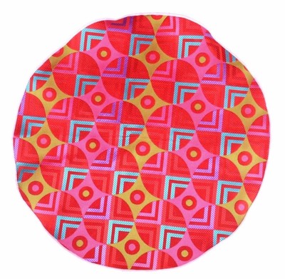 Lord R Colton Masterworks Pocket Round Atrani Vivid Red Silk - $75 Retail New
