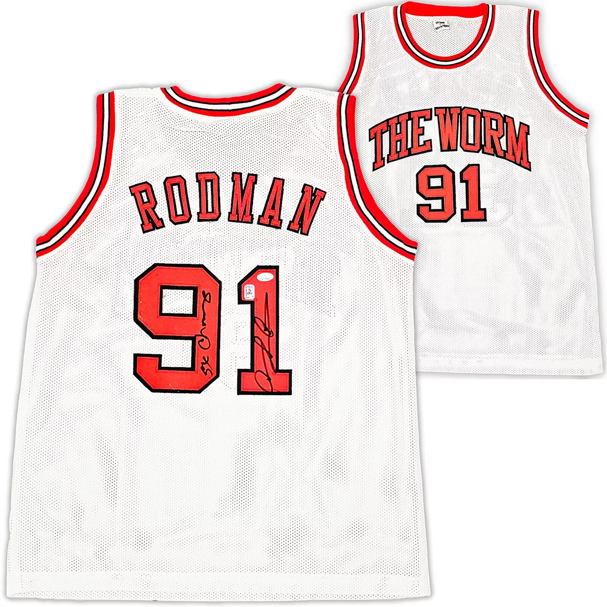 Rodman white jersey 2025