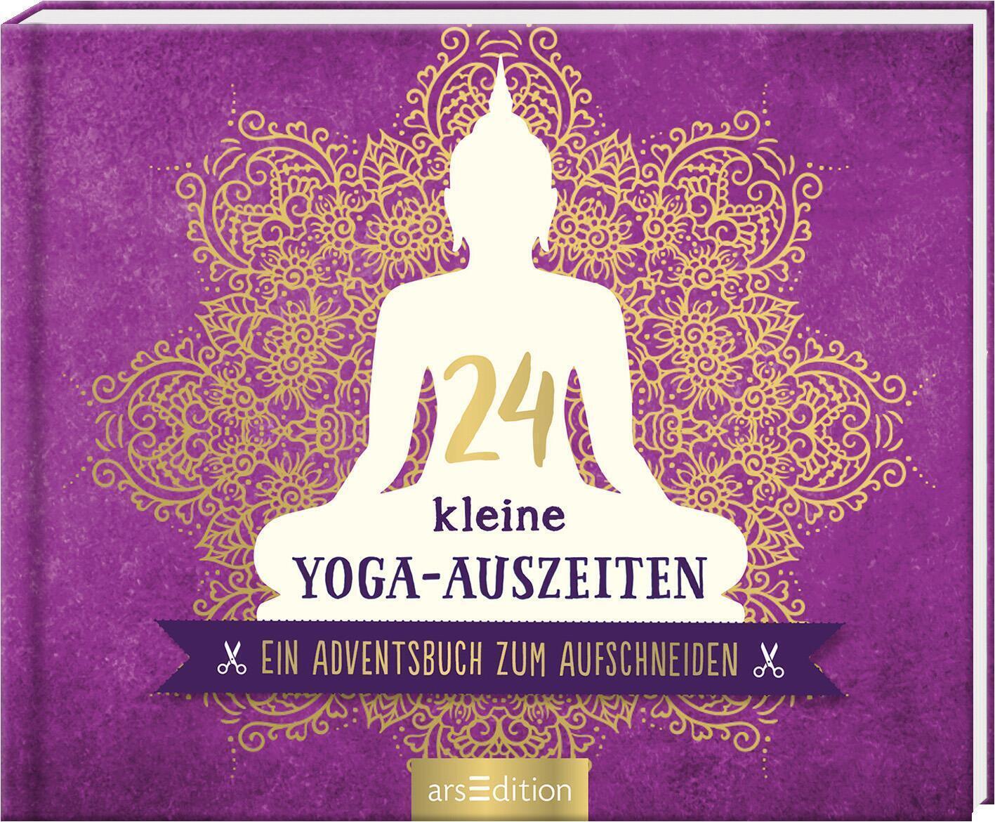 Thumbnail - 24 Kleine Yoga-auszeiten | Ein Adventsbuch Zum Aufschneiden | Deutsch