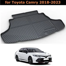 For 2018-2025 Toyota Camry Rear Cargo Trunk Liner Floor Cover Mat Carpet TPO