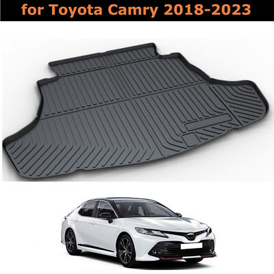 For 2018-2026 Toyota Camry Rear Cargo Trunk Liner Floor Cover Mat Carpet TPO