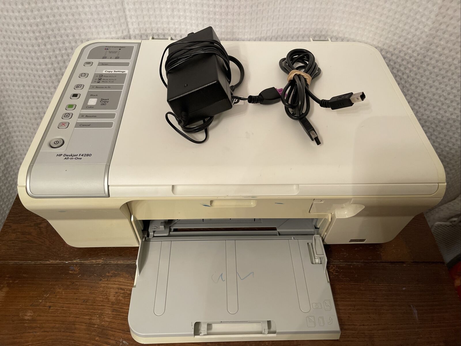 Meget sur Tag et bad Mangle HP Deskjet F4280 All-in-One Printer, Scanner, Copier, New Ink 883585581474  | eBay