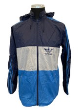 ADIDAS HOODED JACKET MEN MEN JACKET VINTAGE MADE IN CHINA JHF1171