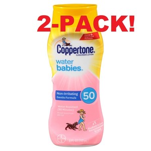 coppertone waterbabies pure & simple sunscreen lotion spf 50