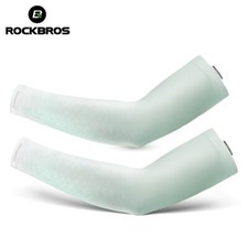 ROCKBROS Ice Silk  Arm Sleeves Cooling UV Sun Protection Comfort High Elasticity