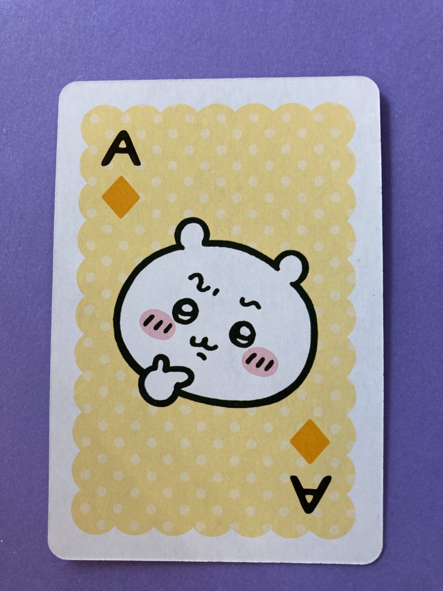 CHIIKAWA Character poker card Japanese F/S hachiware Chiikawa Usagi momonga  A-D | eBay