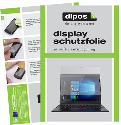 2x Schutzfolie für Lenovo ThinkPad X1 Tablet 3. Gen. matt Displayschutzfolie