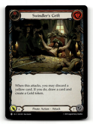 FOIL - Flesh And Blood Swindler's Grift (Red) SEA169 - High Seas