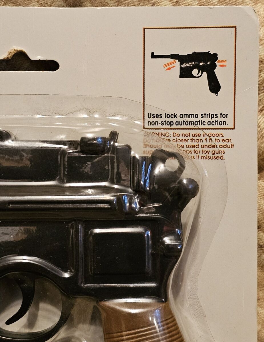 M712 Z-Matic Cap Gun Toy Mauser Collectors Series Larami M712 Z-Matic Cap Gun Toy Mauser Collectors Series Larami