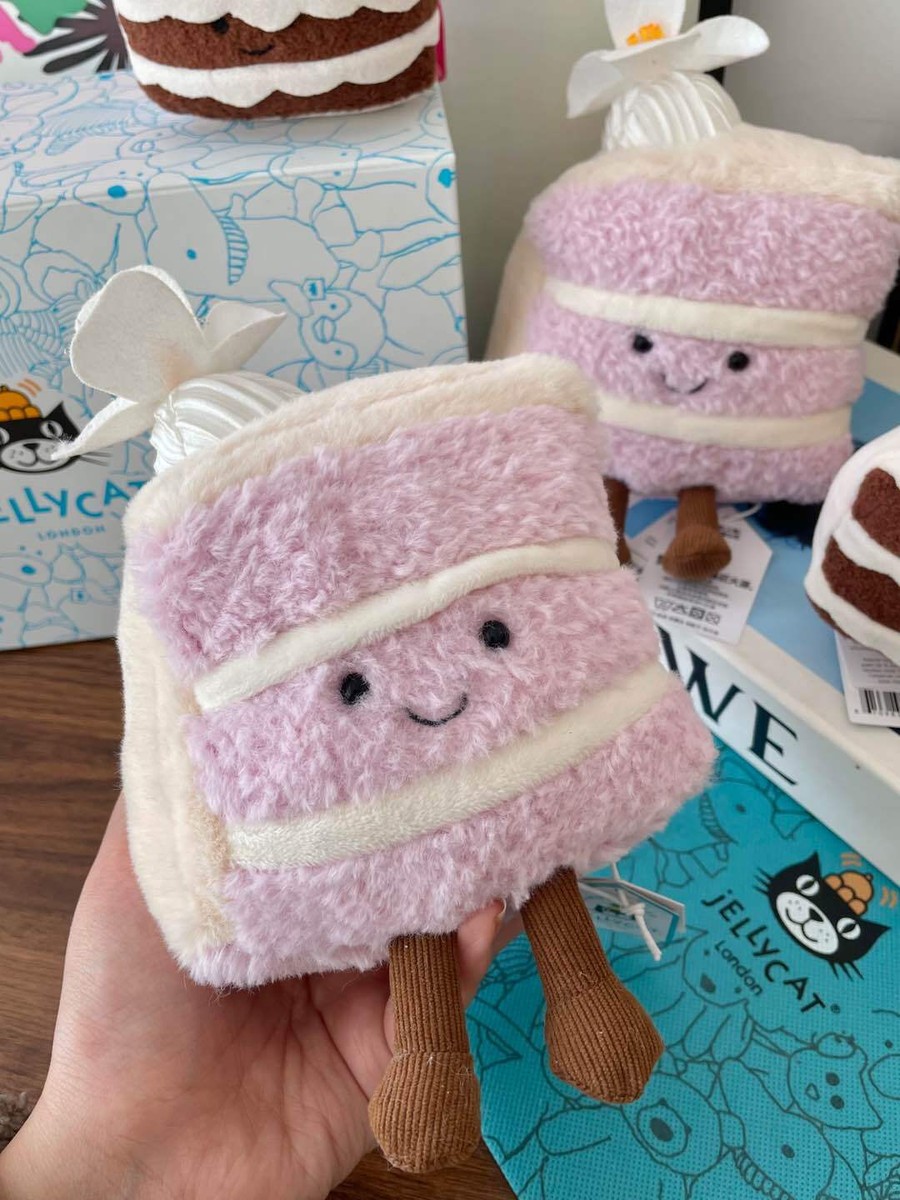  ジェリーキャット ユウラン・タロケーキ Jellycat ユウラン・タロケーキ 新品・タグ付き - メルカリ