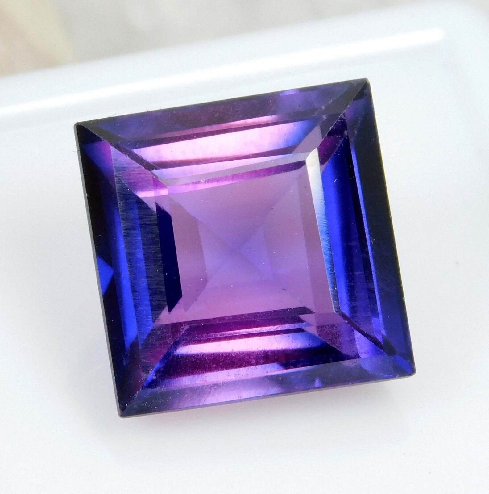 Gems_Hub Tansanit Edelstein 7mm Trillon-Form - Loser Stein Für Schmuckherstellung