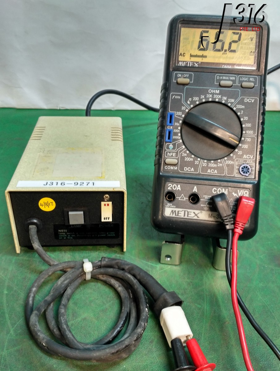9271 KYOWA OPTICAL FLUORESCENT RING ILLUMINATOR, P/N: 5238-3 FL