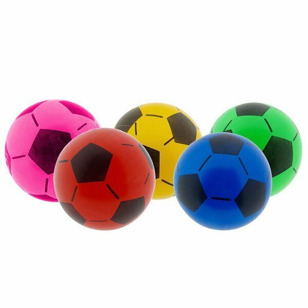 Fußball Plastik Kunststoff Ball Kinder Wasserball 5 Farben 23 cm Handball (H07)