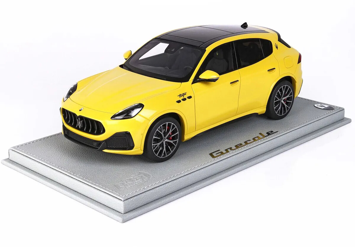 Maserati Grecale Trofeo BBR 1:18 décoration de bureau élégante pour passionné auto