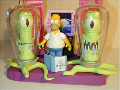 THE SIMPSONS_TREEHOUSE OF HORROR Alien Spaceship__HOMER