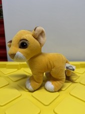 Vintage 1993 Disney The Lion King Baby Simba Plush Stuffed Animal Toy Mattel 90s