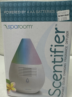 Fragrance Diffuser, Scentifier  New In Box E4 Color Changing Portable