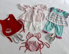 CPK GIRL Lot ~ 11 pcs Vintage Doll Clothes Ou...