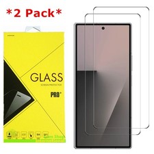 2-Pack Premium Real Tempered Glass Screen Protector for Samsung Galaxy Z Fold7