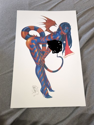 Jim Balent Tarot Print  YULE DRAGON  11x17 Poster