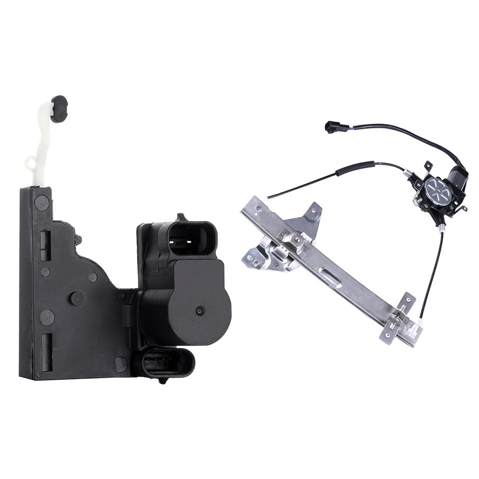 ✅Regulador de ventana y actuador de bloqueo de puerta conductor trasero para Chevrolet Impala 2000-2005 Foto 4 de 4