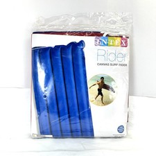 Intex Canvas Adult Surf Rider Inflatable Float Blue/Red 60  x29  NIP 2014 SEALED