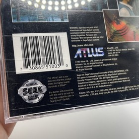 CIB Lunacy Sega Saturn, Both Discs, Instructions, Case, Map, & Registration Card