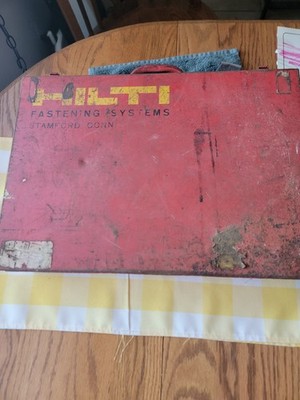 Hilti DX600N Powder-Actuated Fastener Nailer Stud Gun with Case and Accessories