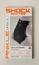 Shock Doctor Ankle Lace Support w/ Gel Support Level 2 Size: Medium New