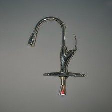 Tuscany Stainless Steel Kitchen Sink Faucet w/ Pull Down Sprayer EUC