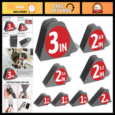 3 Inch Hair Clipper Guards - Premium Guide Combs with 8 Cutting Lengths 1.25-3