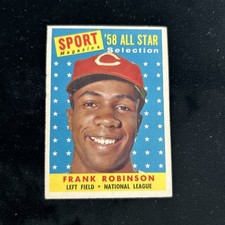 1958 Topps  #484 Frank Robinson '58 ALL STAR****View detailed images