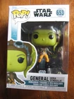 STAR WARS ASHOKA FUNKO POP 653 General Hera Syndulla Bobblehead PVC Protector